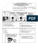 Evaluación Por Competencias Historieta.