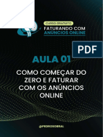 AULA 1 FAO-Como Comecar Do Zero e Faturar Com Os Anuncios Online