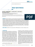 A Novel Four-Arm Planar Spiral Antenna For GNSS Application