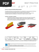 Mammoet Best Practices - Transport - Forces On Cargo and Lashing During Transport