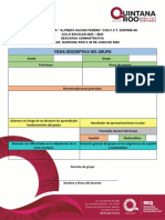 Ficha Descriptiva Del Grupo y de Los Alumnos