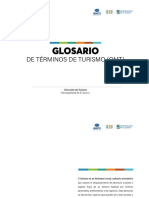 Glosario de Términos de Turismo (Omt)