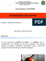 Geradores de Vapor 1