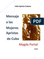 Magda Portal - Mensaje A Las Mujeres Apristas de Cuba (Magda Portal)