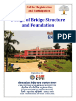 7 Online Training - BES - Design of Bridge Structure and Foundation, 02-04 March 2022