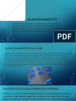 Tipos de Almacenamiento