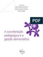 A Coordenacao Pedagogica e A Gestao Democratica - Cap. 07 e 08