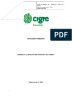 CIGRE Reporte Técnico WG C2.2 - Modelado y Validación de Elementos Del Sistema de Control