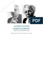 Alfred Adler y Karen Horney