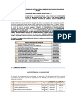 Acta de Apertura Electronica de Ofertas