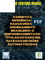 Livro E BOOK 1ed O DIREITO A INFERENCIAS RAZOAVEIS NO ORDENAMENTO BRASILEIRO Oqgexc