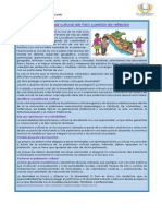 La Diversidad Cultural Del Perú Cuestión de Reflexióncomuadel