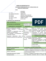 Sesión de Aprendizaje #07