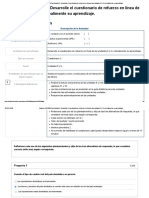 Examen - (AAB02) Cuestionario 2 - Desarrolle El Cuestionario de Refuerzo en Línea de Las Unidades 8 y 9 y Retroalimente Su Aprendizaje