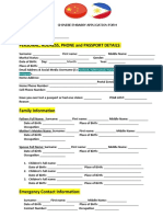 Chinese Visa Form 2023