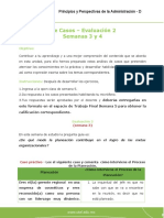 Principios y Perspectivas de La Administración - Evaluación 2 - D - P