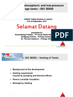 Selamat Datang: Venting of Atmospheric and Low-Pressure Storage Tanks - ISO 28300