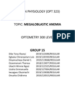 Megaloblastic Anaemia