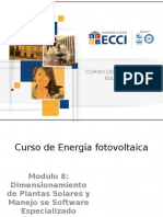 Módulo 8. Dimensionamiento de Plantas Solares Plantilla ECCI