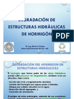 3 - Degradación de Obras Hidraulicas de Hormigón