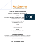 Lectura 11 - Inteligencia Emocional y Ansiedad Rasgo-Estado