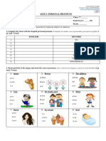 7° Quiz 3 Form A