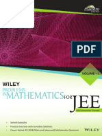 Wiley Problems in MATHEMATICS For JEE, Volume-1