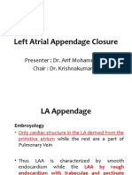 Left Atrial Appendage Closure