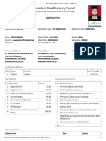 Maharashtra State Pharmacy Council - Print Form