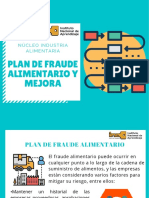 4 Etapas Plan Fraude Alimentario