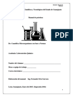 Manual Cuantifica Microorganismos en Base A Normas Feb-Jul-2016