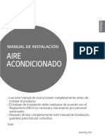 Aire Acondicionado: Manual de Instalación