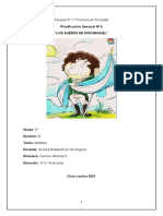 Planificación Semanal #4 Segundo Grado B Turno Mañana