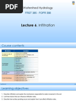 Lecture 06 Infiltration 2022