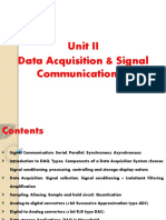 Unit II DAS & Signal Communication