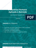 Slide Da Unidade - Metabolismo Energético