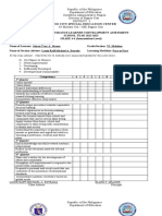 Homeroom Guidance Form Grade 4 6