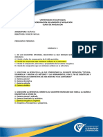 Cuestionario Primer Parcial Quimica