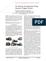 Commercial Vehicle Aerodynamic Drag Reduction (Tipper Truck)