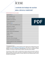 Contrato de Trabajo de Auxiliar Contable A Término Indefinido