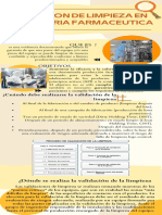 Validacion de Limpieza en La Industria Farmaceutica