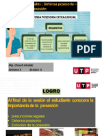 S05 - Presunciones Legales Defensa Posesoria - Extinción de La Posesión