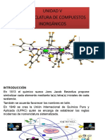 Uni. 5 Nomenclatura Com. Inorgánicos