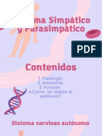 Presentación Sistema Simpatico y Parasimpatico