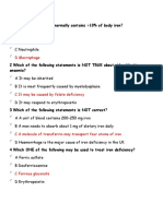 Hematology MCQS