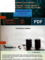 Electronica de Consumo 1era Semana 2do Quimestre - Primer Curso 19 Al 23 de Octubre