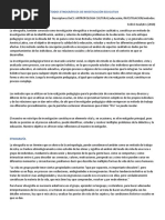 Métodos Etnográficos de Investigación Educativa