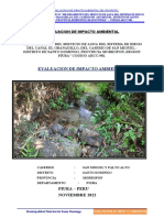 Evaluacion de Impacto Ambiental - Canal El Granadillo Ok