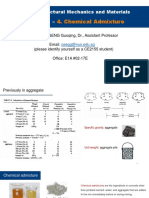 4 - Chemical Admixture