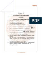 CBSE Class 12 Chemistry Chapter 9 Coordination Compounds Important Questions 2023-24